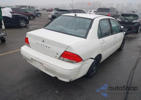 2002 Mitsubishi Lancer Es from USA, damaged, VIN JA3AJ26E52U027785